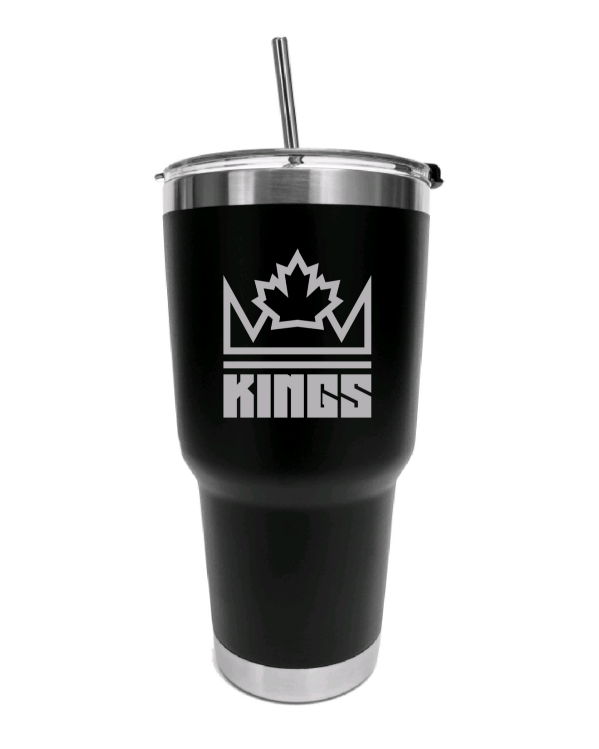 Kings 30oz Stainless Steel Team Travel w/StrawTumbler