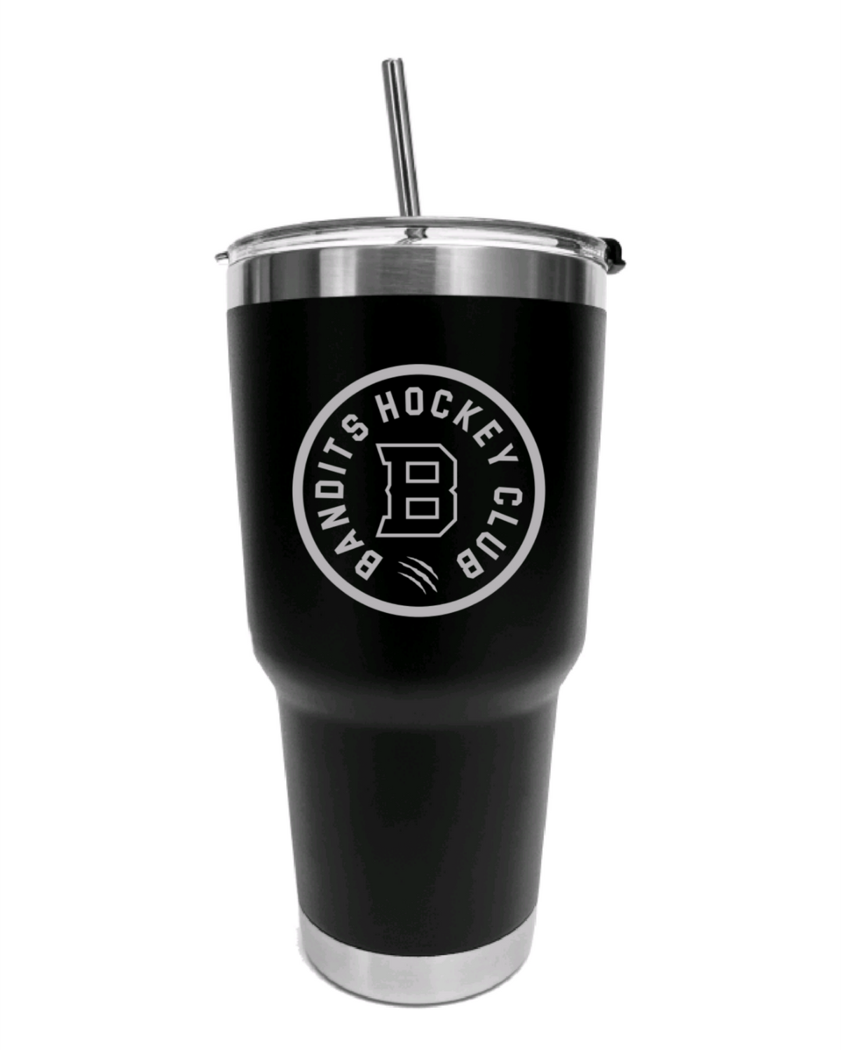 Bandits 30oz Stainless Steel Team Travel w/Straw Tumbler