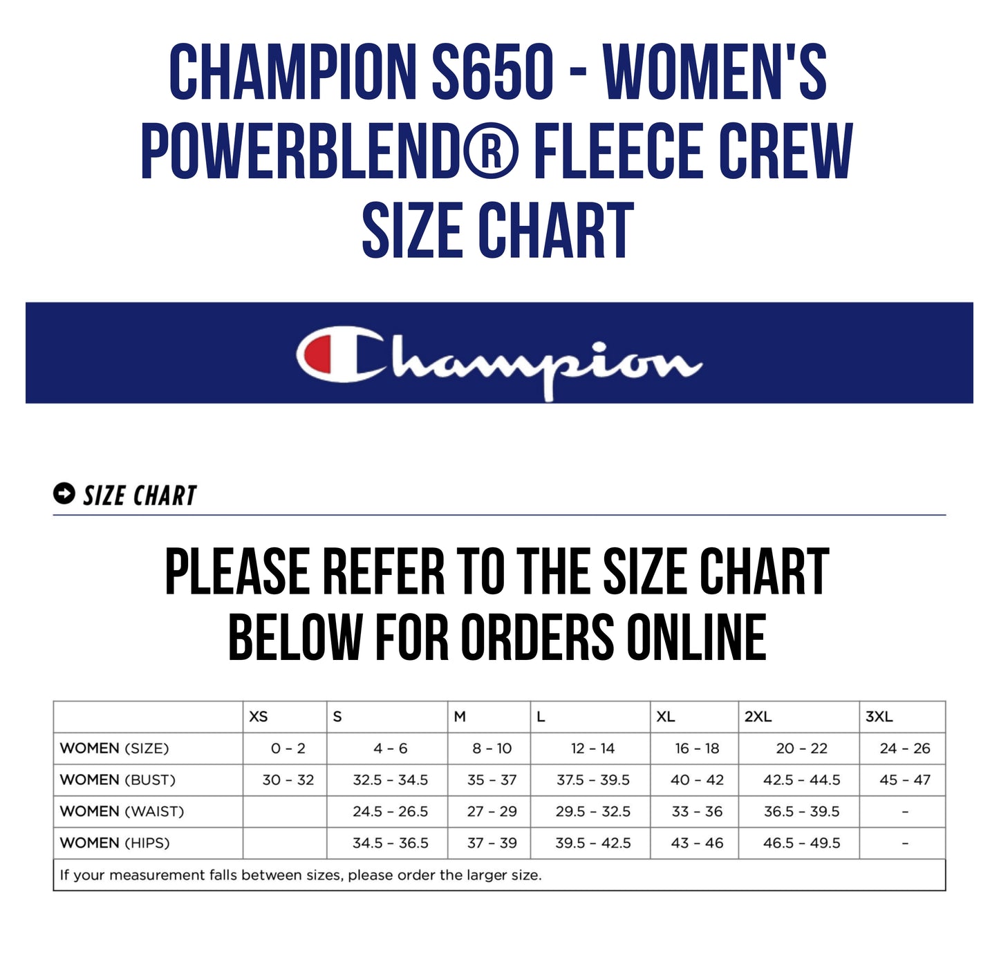 Womens Champion Crewneck Beavers Mascot