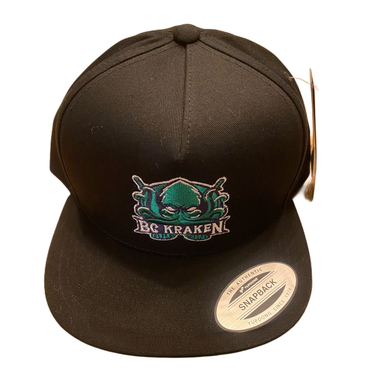 Spring BC Kraken Flat Brim Logo