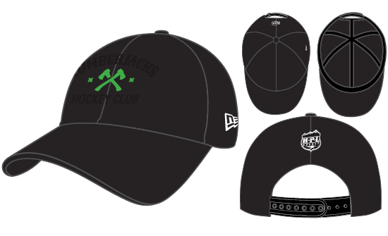 Lumberjacks New Era Traditional Logo Curved Brim 9Forty Snap Back Hat 2026