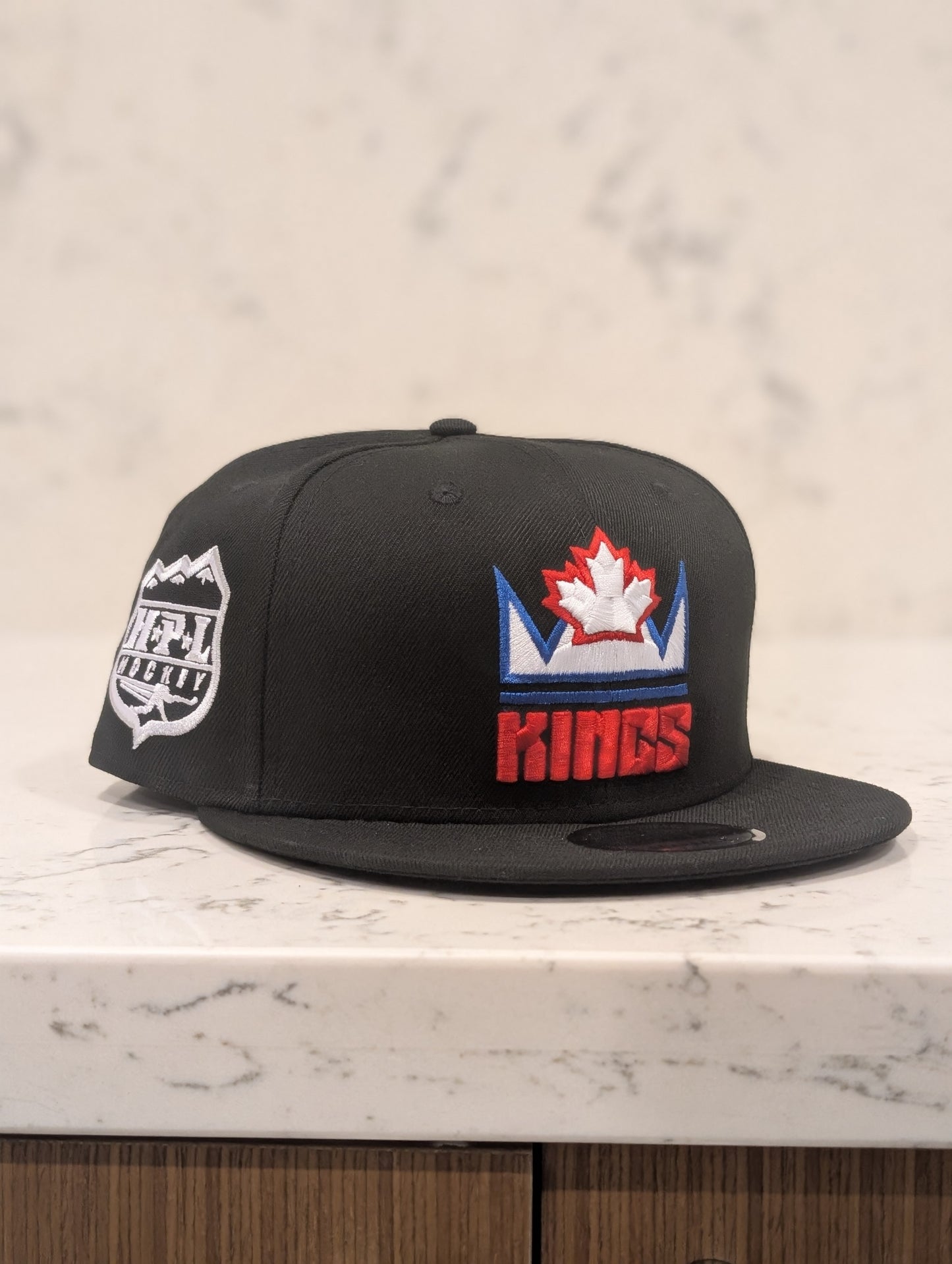 Kings 3D Puff New Era Flat Brim 9Fifty Snap Back Hat