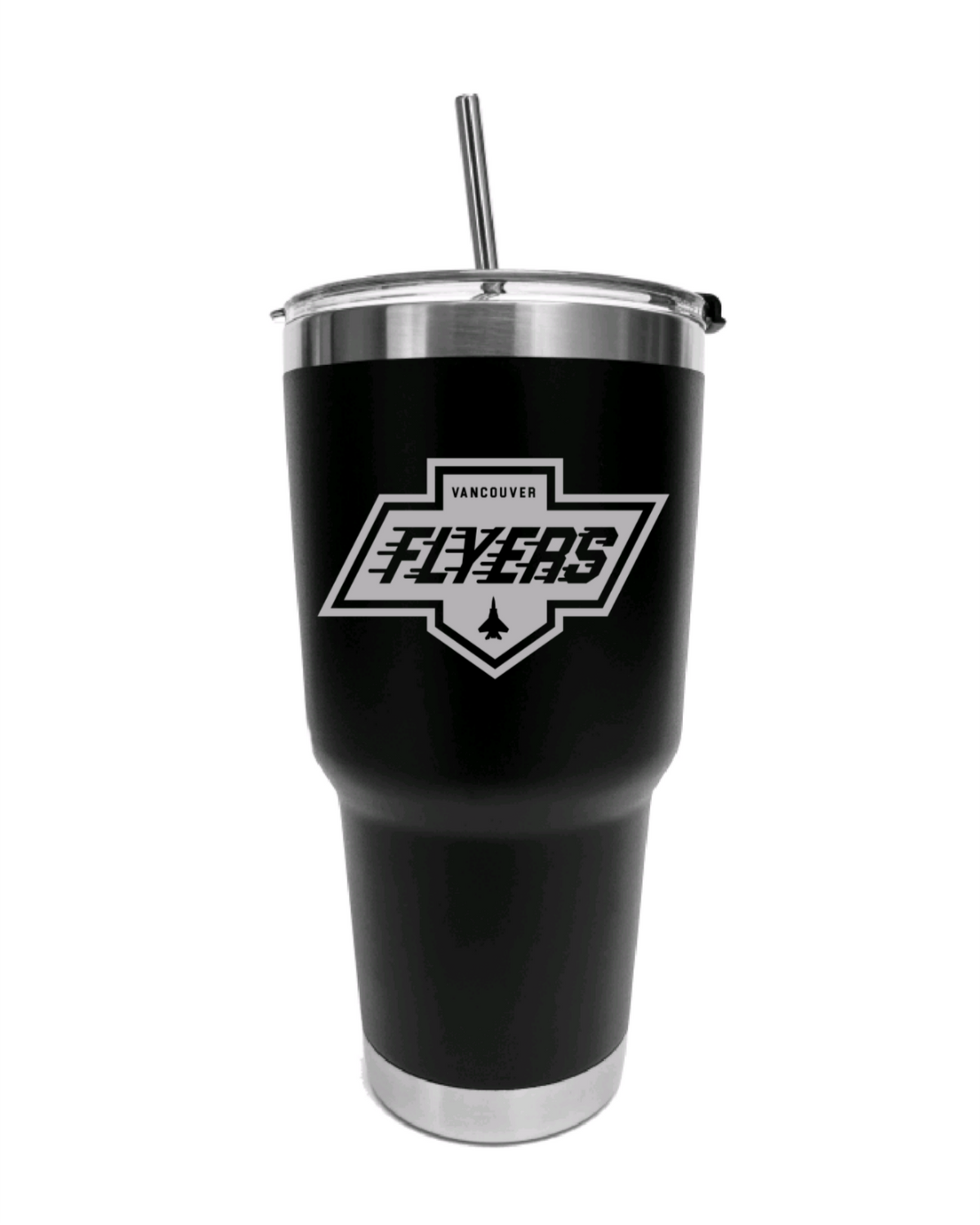 Flyers 30oz Stainless Steel Team Travel w/Straw Tumbler