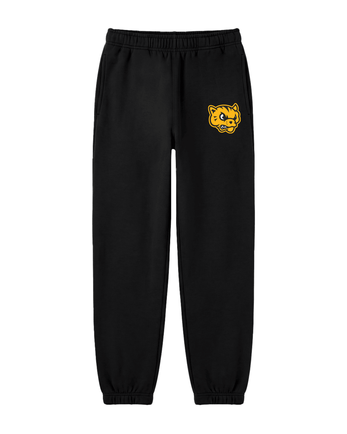 Youth Wolverines Black Sweat Pants