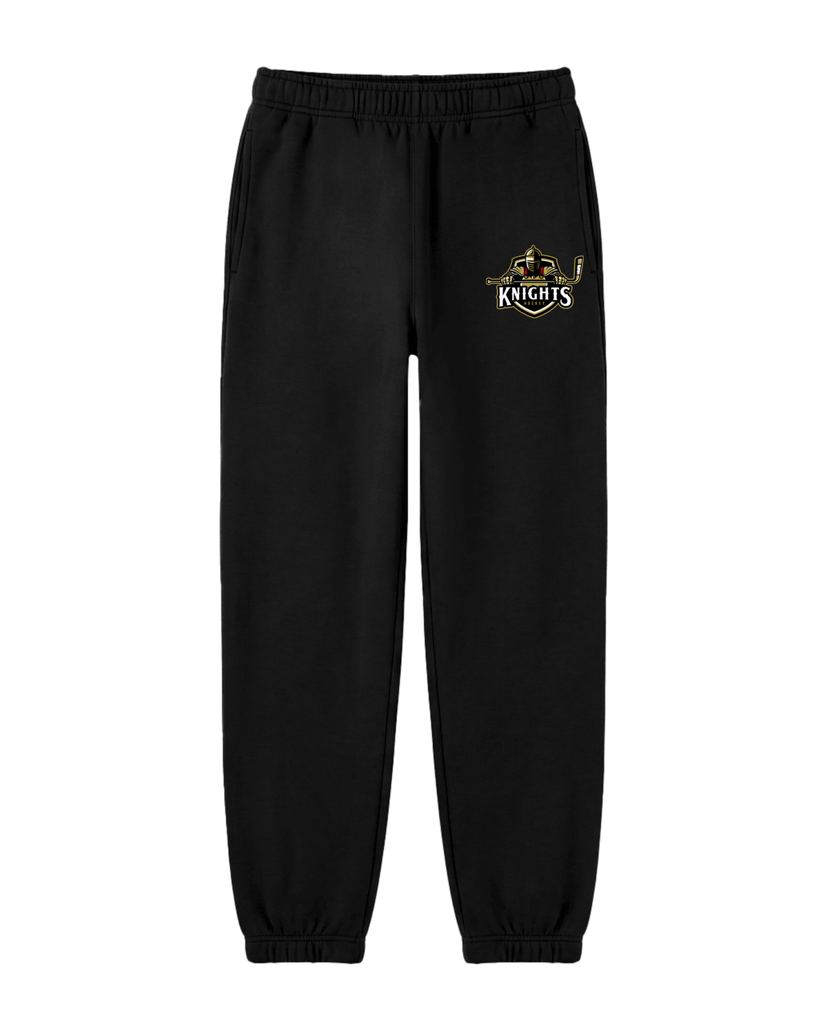 Youth Knights Black Sweat Pants