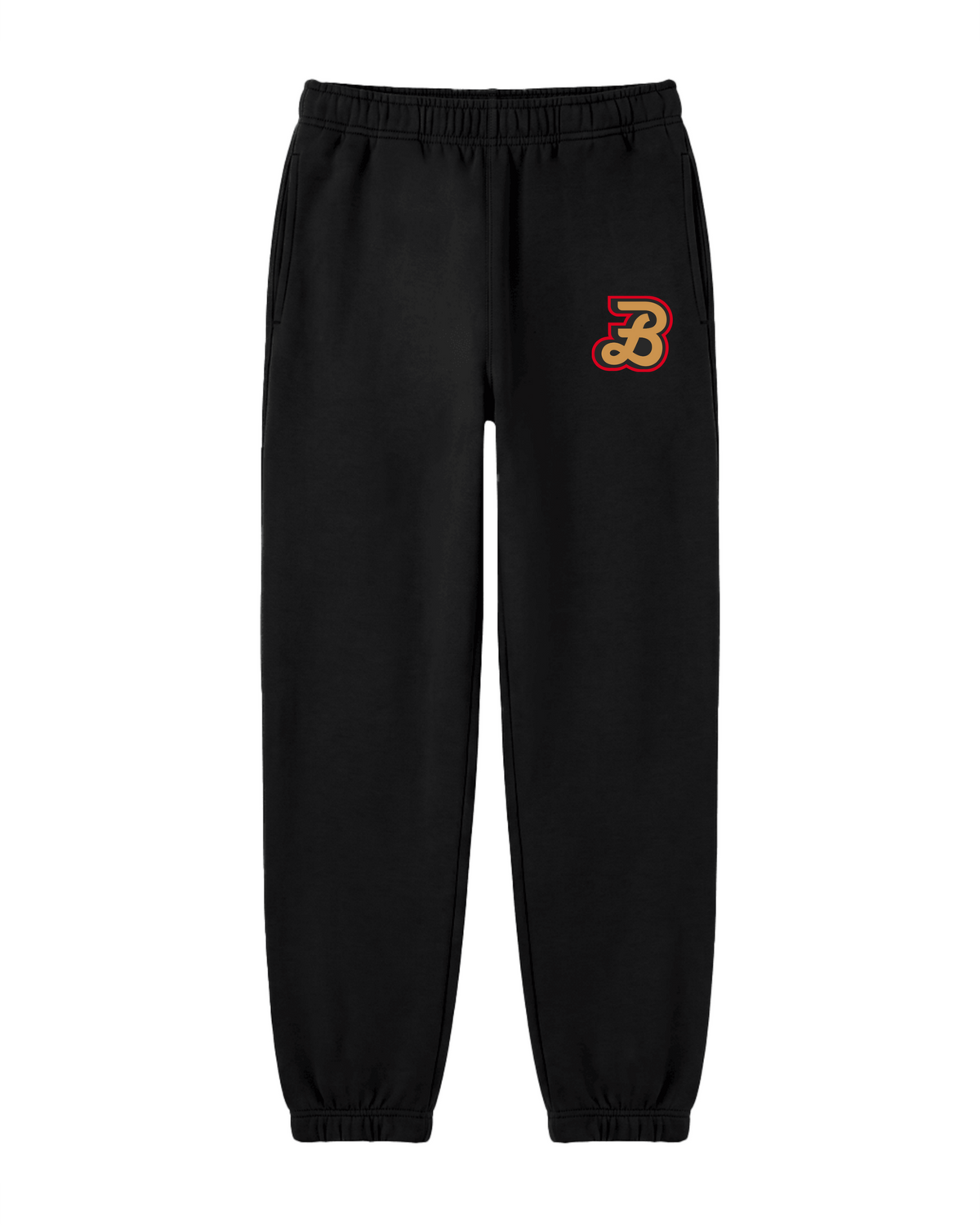 Youth Beavers Black Sweat Pants