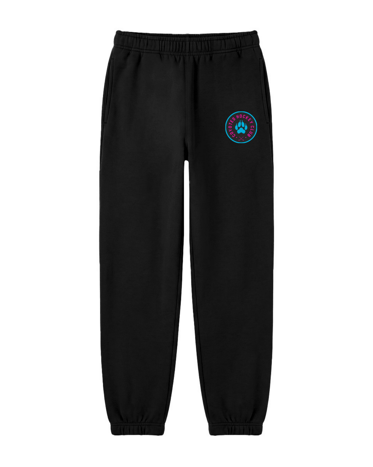 Youth Coyotes Black Sweat Pants
