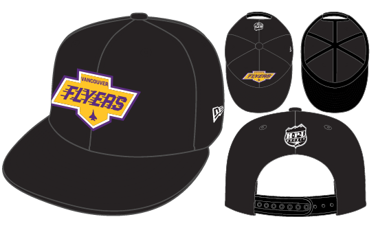 Flyers New Era Tradiotional Logo Flat Brim 9Fifty Snap Back Hat 2026