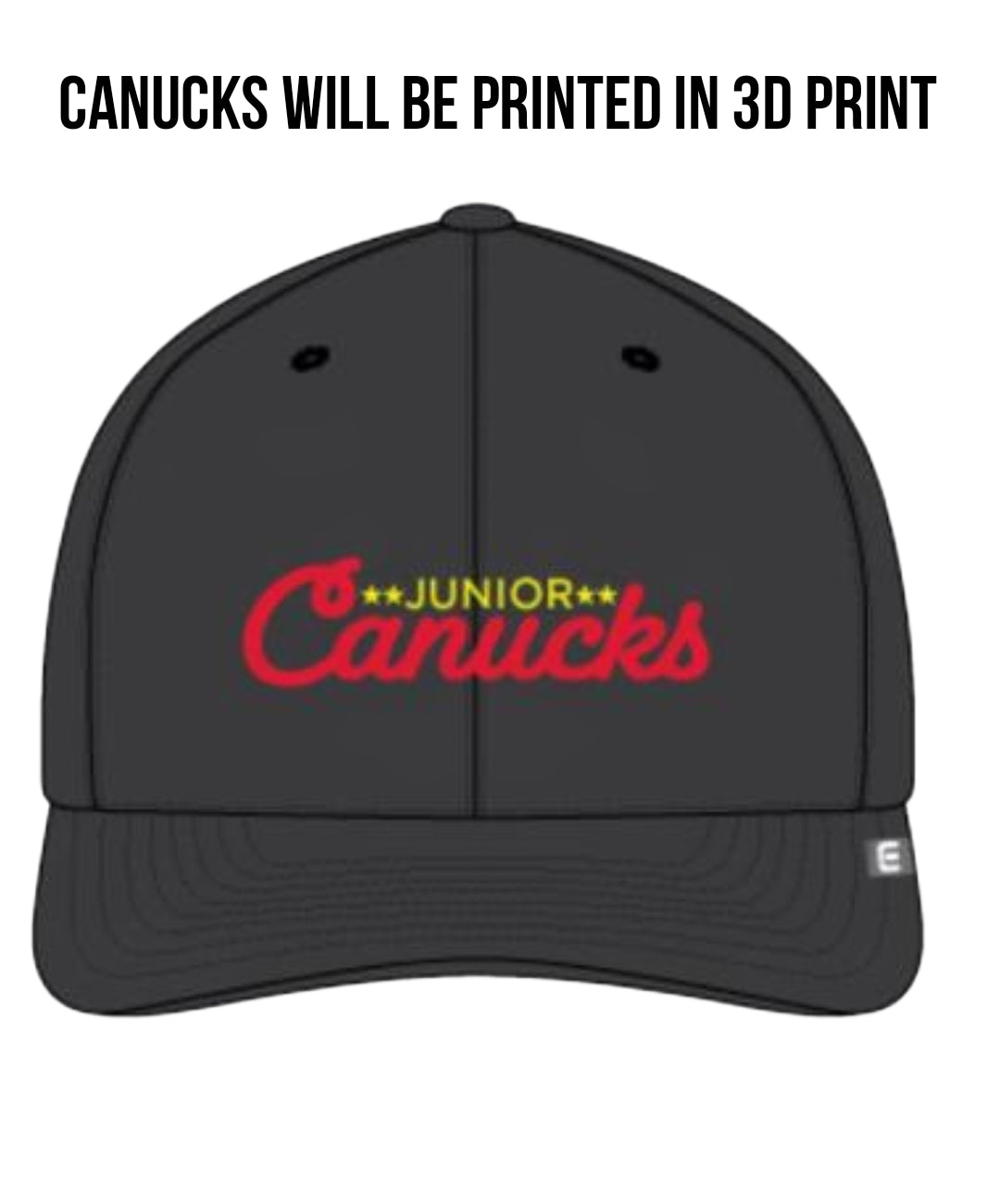 BC Jr Canucks Travis Mathew 3D Team Name Hat