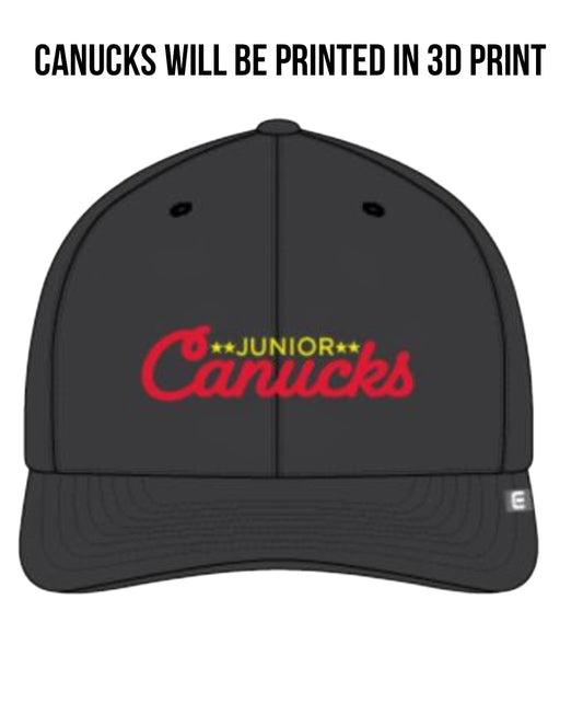 BC Jr Canucks Travis Mathew 3D Team Name Hat