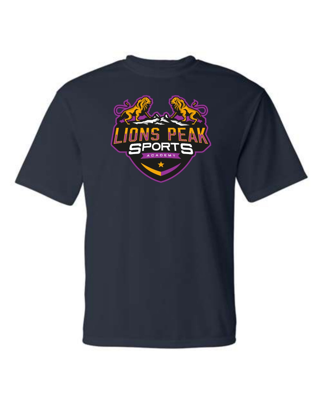 Lions Peak Youth Performance Shirt - Black