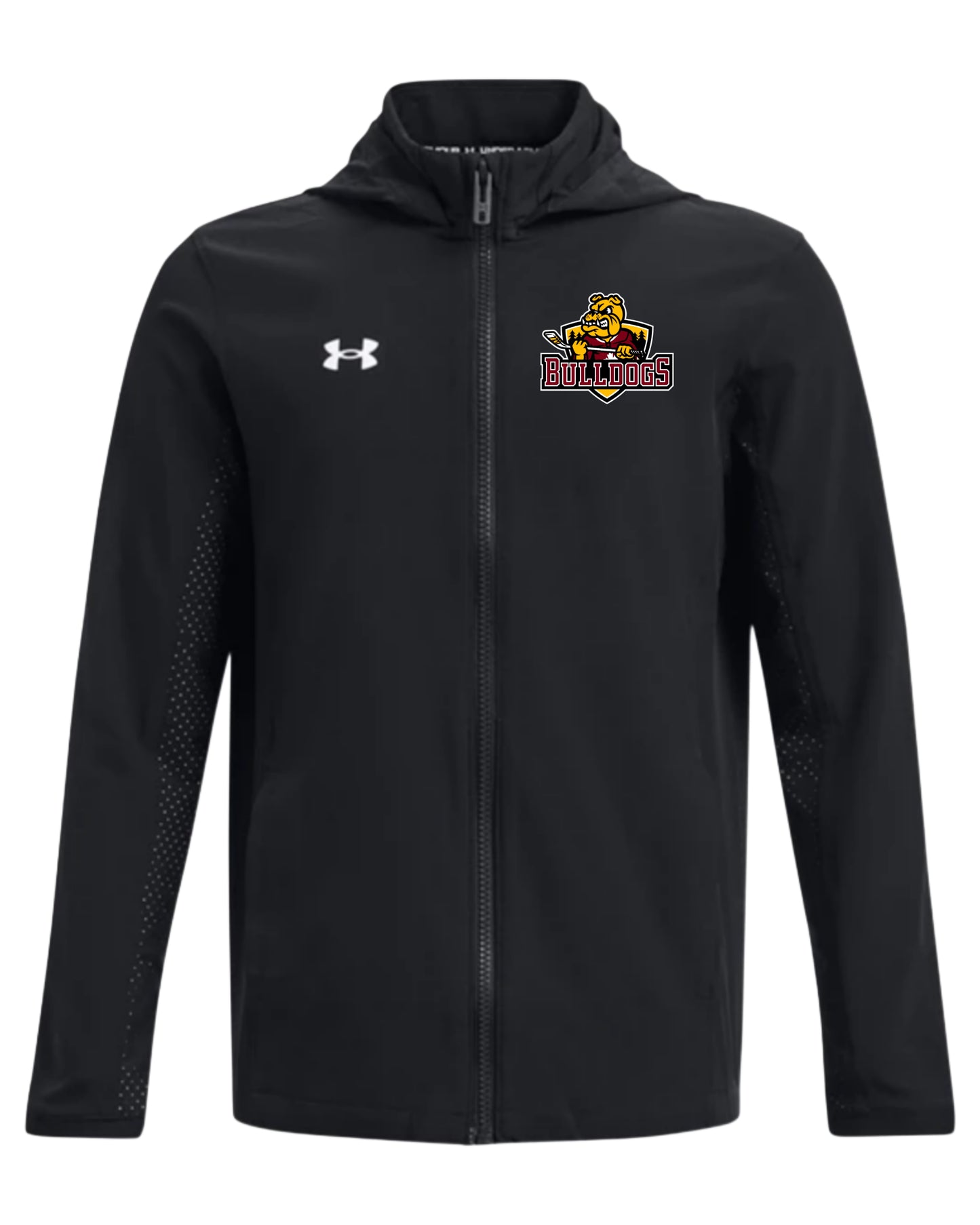 Youth Bulldogs UA Hockey Warm-Up Jacket 2026