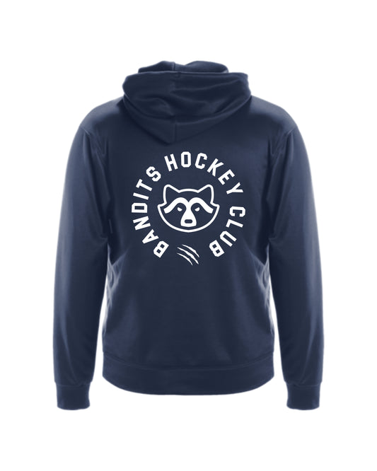 Adult - Bandits Powerplay Champion Blue Premium S101 Reverse Weave Heavy Duty Hoodie