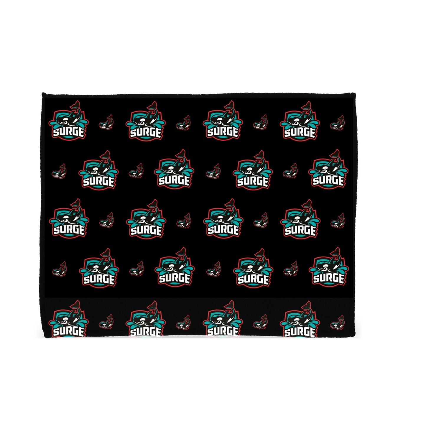 Island Surge Sublimated Team Blanket Black