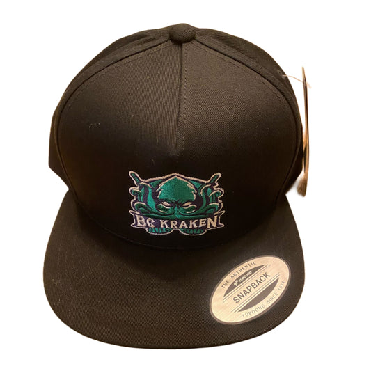 Spring BC Kraken Flat Brim Logo