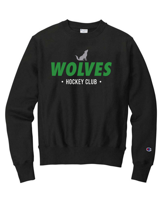 Youth Island Wolves Fall 2025 Cotton Crew Neck