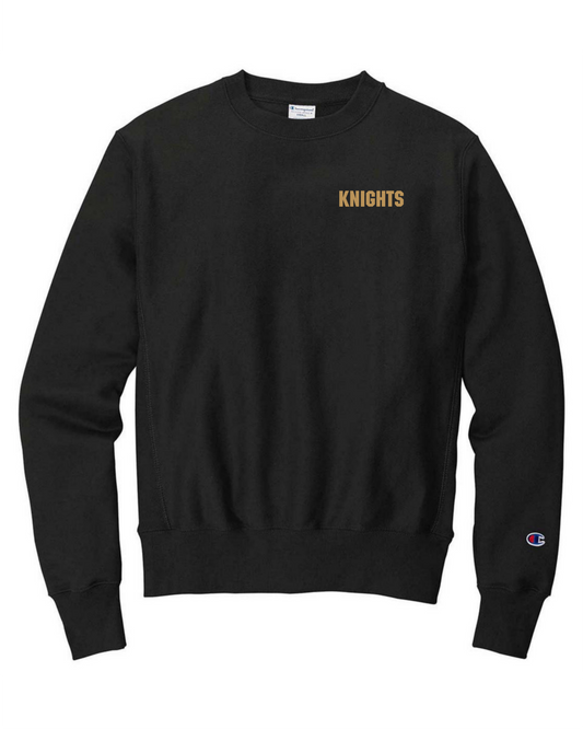 Youth Knights Mascot Ready For Battle Crewneck
