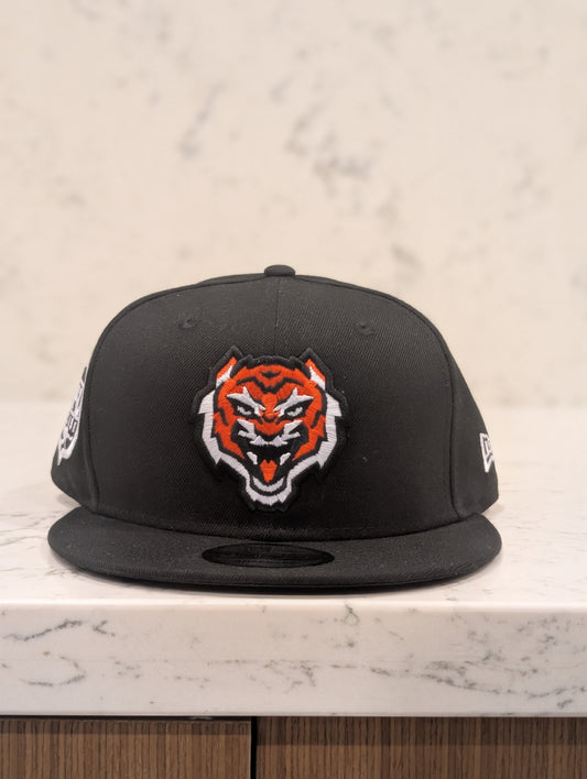 Tigers 3D Puff New Era Flat Brim 9Fifty Snap Back Hat