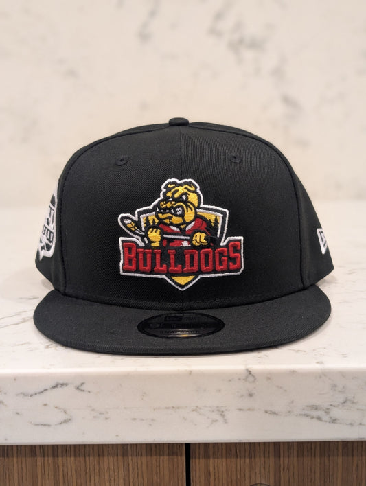 Bulldogs 3D Puff New Era Flat Brim 9Fifty Snap Back Hat