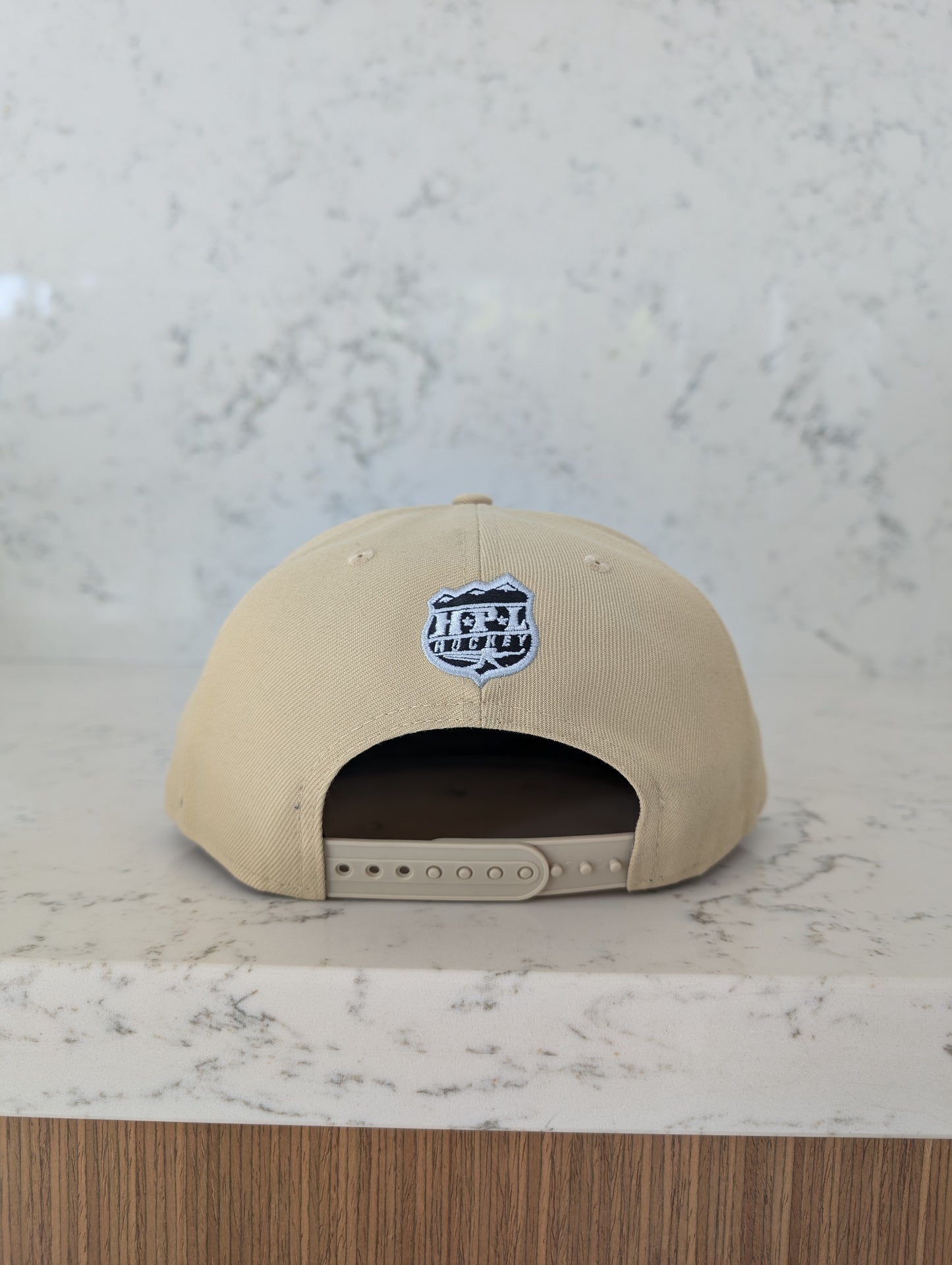 Spring Okanagan Knights 3D Puff New Era Flat Brim 9Fifty Snap Back Hat
