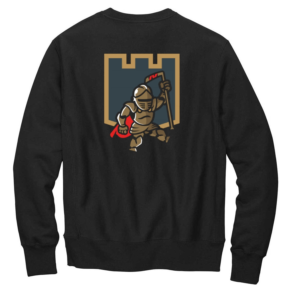 Youth Knights Mascot Ready For Battle Crewneck