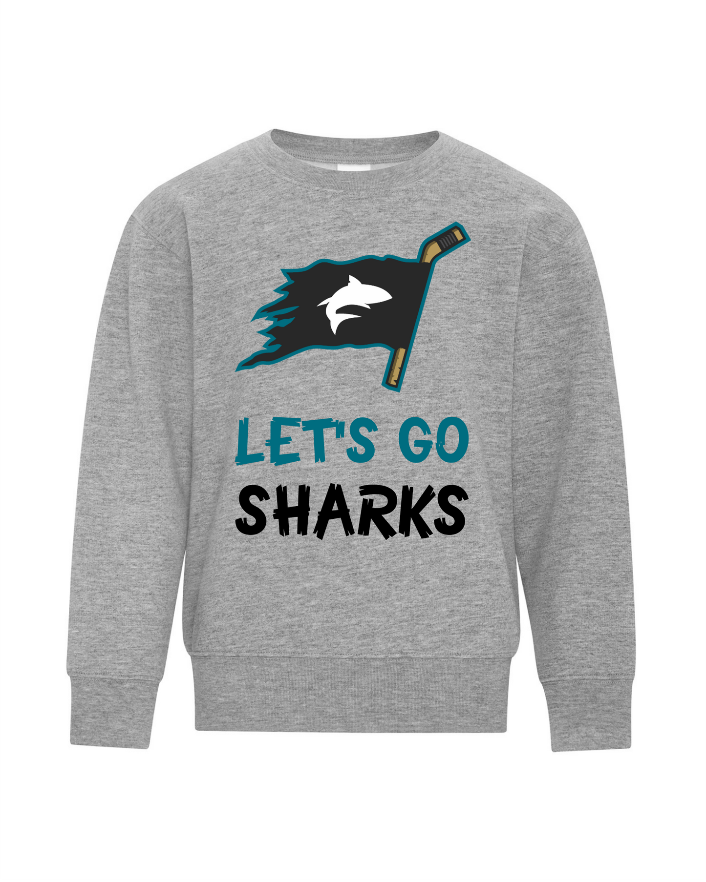 Youth Team Support Sharks Sibling Crewneck 2026