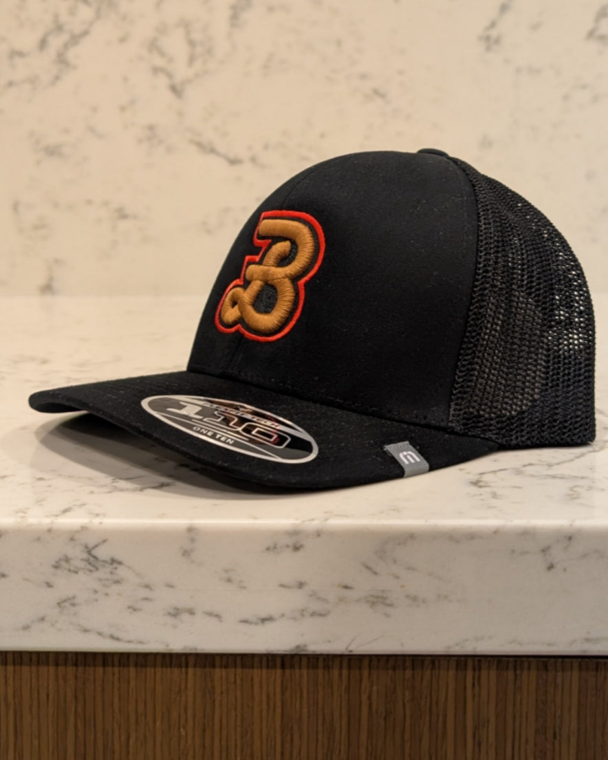 Beavers Travis Mathew 3D Puff 'B" Hat