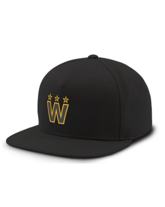 Fall Wolverines Flat Brim 3D Puff Logo
