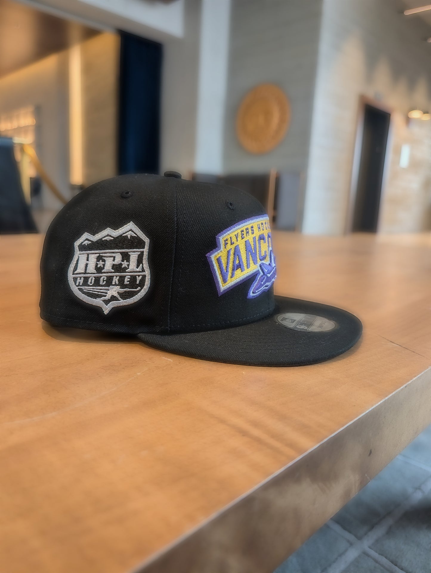 Flyers New Era Team Logo Flat Brim 9Fifty Snap Back Hat
