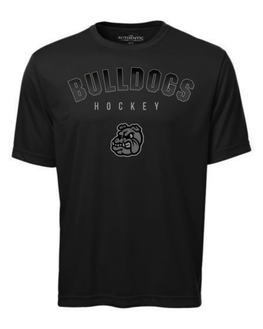 Bulldogs Performance Black Out T-Shirt Fall 2025