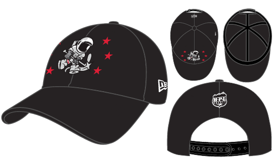Shooting Stars Branded Logo New Era Team Logo Curved Brim Youth Adjustable Hat
