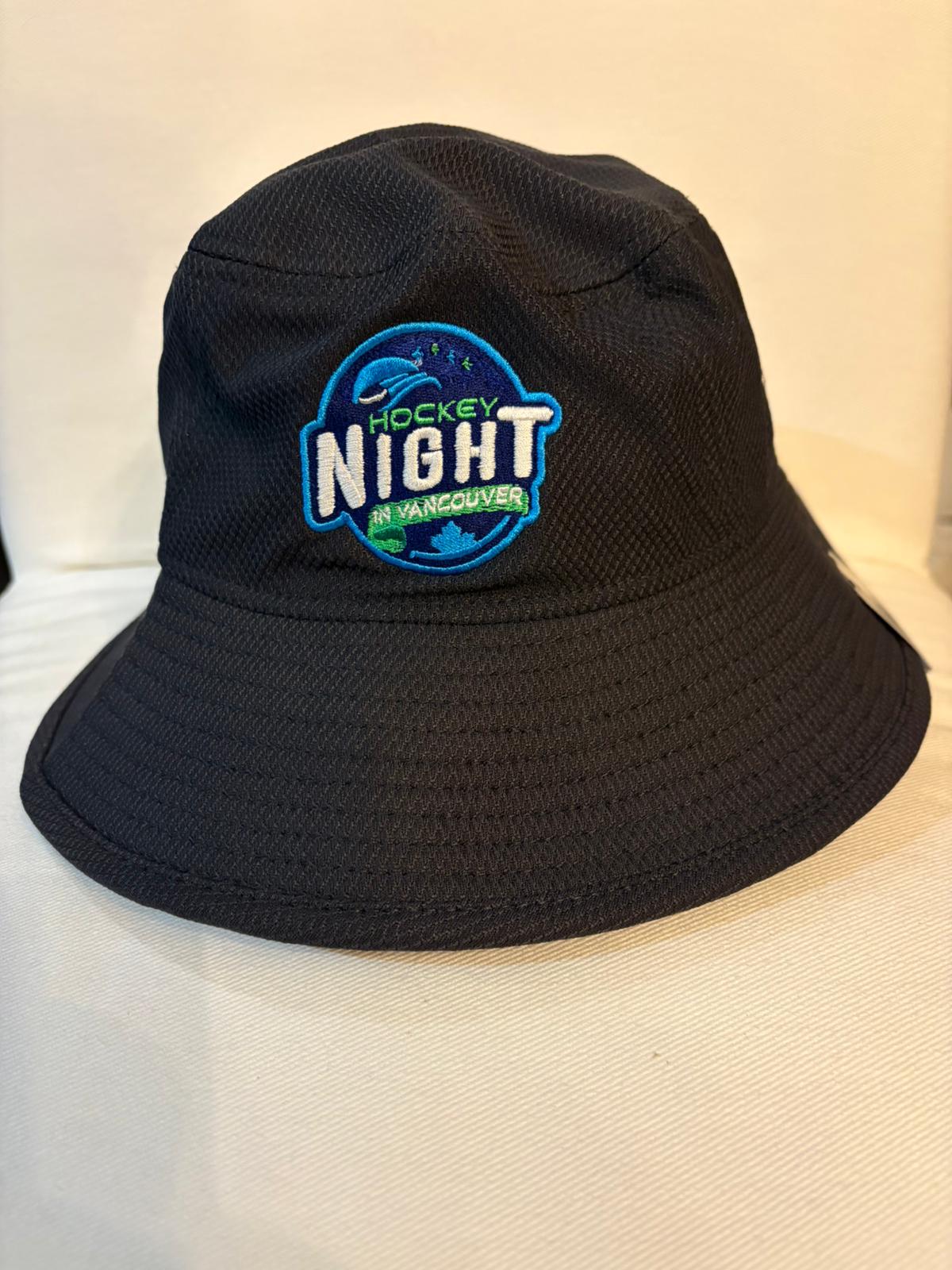 Hockey Night 3D Puff New Era Bucket Hat