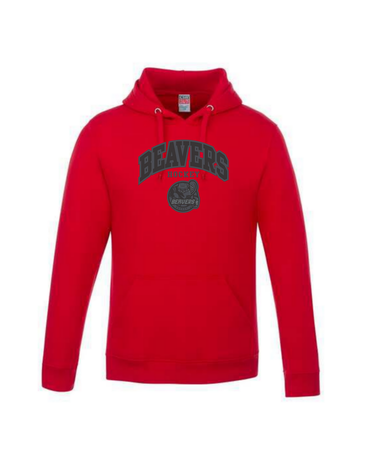 Youth 24/7 Beavers Red Hoodie 2026
