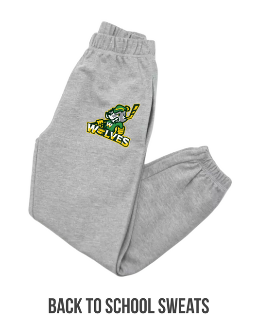 Youth Wolves Back to School Sweat Pants